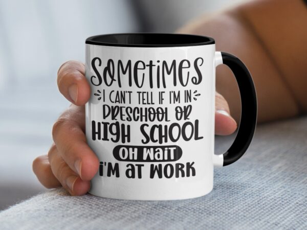 Sarcastic Oh Wait I'm At Work Coffee Mug